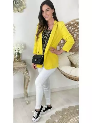 MyLookFeminin,Mon joli Blazer yellow "so chic"27 € Vêtements Mode femme fashion
