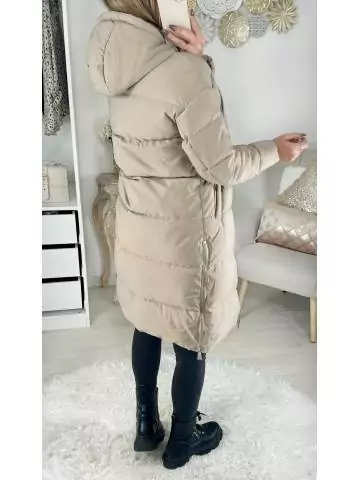 MyLookFeminin,Ma doudoune longue taupe69 € Vêtements Mode femme fashion