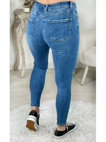 Mon Jeans blue taille moyenne "push up"