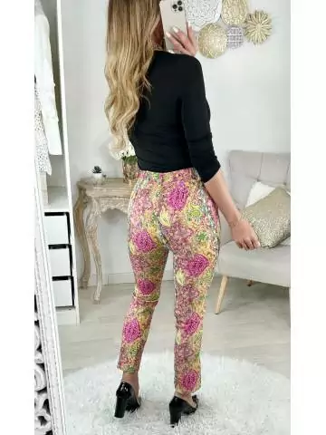 MyLookFeminin,Mon pantalon droit "Pink Cachemire"22 € Vêtements Mode femme fashion