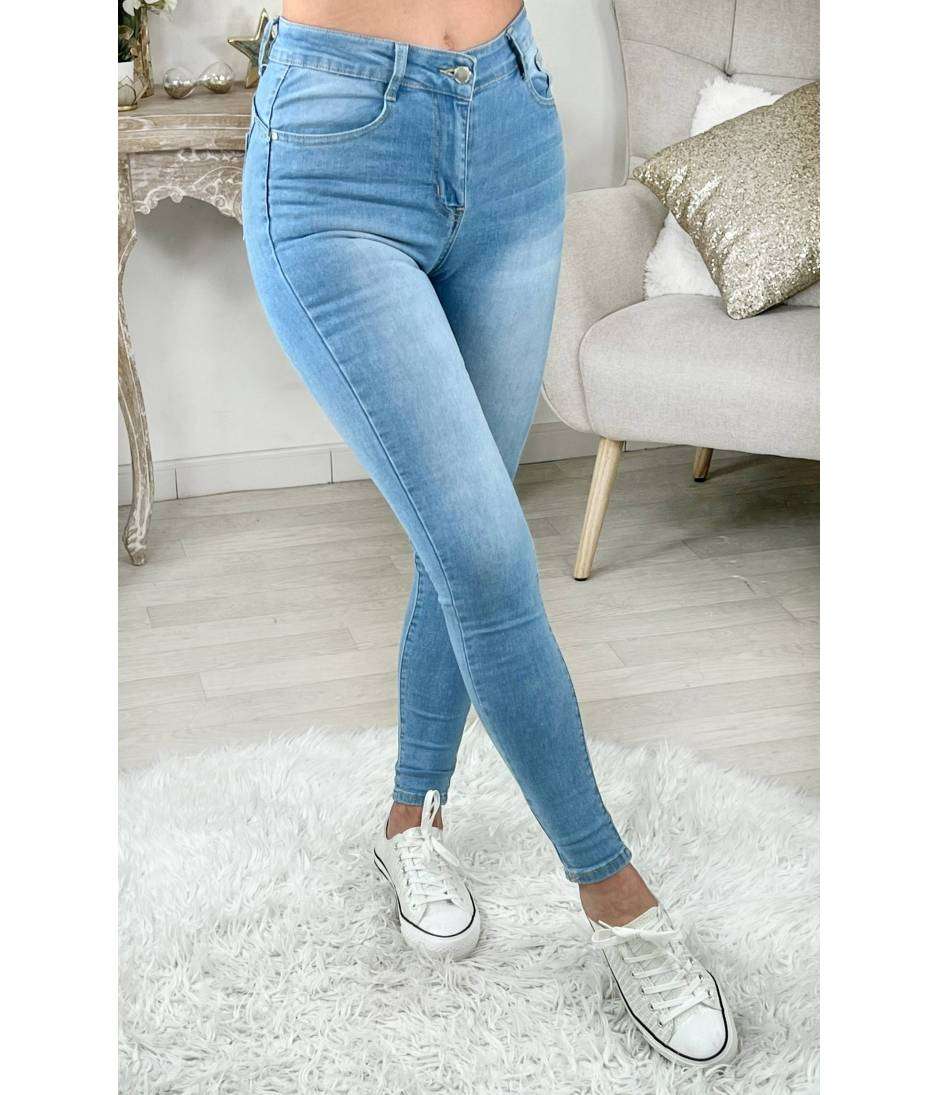 MyLookFeminin,Mon joli jeans "blue & push up"26 € Vêtements Mode femme fashion