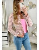 MyLookFeminin,Mon superbe blazer Pink Tweed33 € Vêtements Mode femme fashion