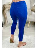 MyLookFeminin,Mon jeans taille haute bleu roi28 € Vêtements Mode femme fashion
