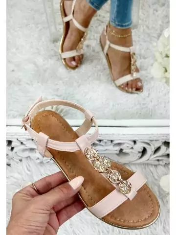 MyLookFeminin,Mes petites sandales beige & gold19 € Vêtements Mode femme fashion