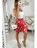 MyLookFeminin,Ma jolie jupe plissée "Red cachmere"22 € Vêtements Mode femme fashion