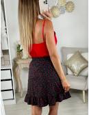 MyLookFeminin,Ma jolie jupe noire portefeuille & volants " Red Heart"21 € Vêtements Mode femme fashion