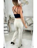 MyLookFeminin,mon pantalon beige " So Classic"19 € Vêtements Mode femme fashion