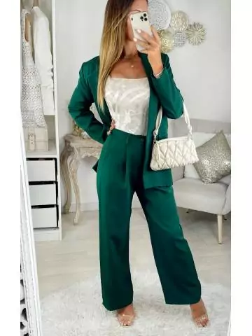 MyLookFeminin,Mon joli blazer vert émeraude" So Classic"26 € Vêtements Mode femme fashion