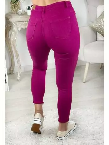 MyLookFeminin,Mon Jeans purple "so basic"28 € Vêtements Mode femme fashion