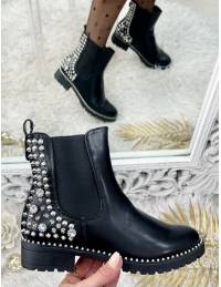 Mes bottines chelsea "strass & nails"