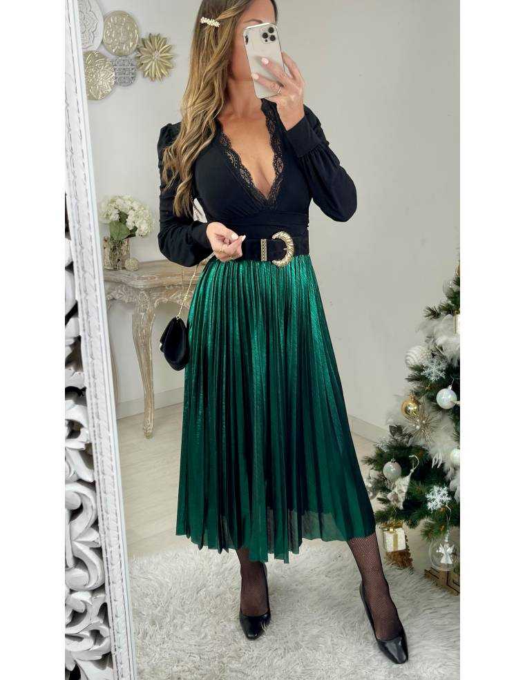 Maison Margiela Shiny Coated Midi Skirt | Shopbop