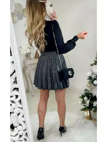 MyLookFeminin,Ma jupe en maille shinny black "patineuse"21 € Vêtements Mode femme fashion