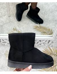 Mes boots black style daim " Inspi"