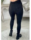 MyLookFeminin,mon pantalon noir "style daim"29 € Vêtements Mode femme fashion