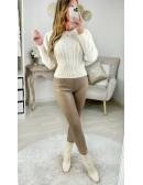 MyLookFeminin,* Mon pantalon/ legging caramel "style cuir"29 € Vêtements Mode femme fashion