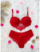 My Look Féminin soutien-gorge " Dentelle Rouge ",prêt à porter pour femme