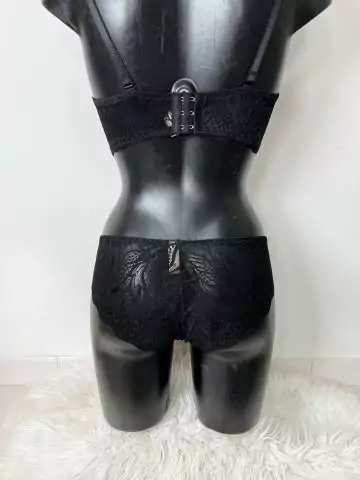 MyLookFeminin,Culotte effet corset " Nude & Black ",prêt à porter mode femme