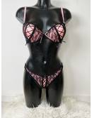 My Look Féminin Tanga " Pink & Black ",prêt à porter pour femme