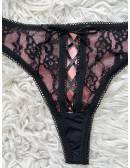 MyLookFeminin,Pack lingerie " Pink & Black "26 € Vêtements Mode femme fashion