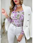 My Look Féminin| Mon joli blazer blanc" boutons dorés",prêt à porter pour femme