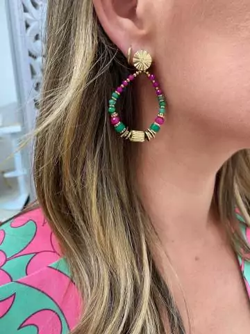 Earrings "so color"