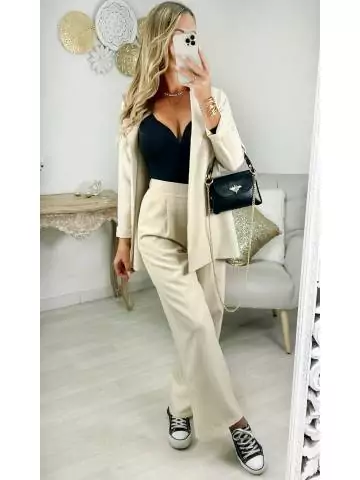 MyLookFeminin,ensemble beige classic,prêt à porter mode femme