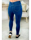 My Look Féminin jeans slim bleu brut push-up,prêt à porter pour femme