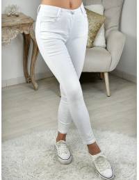 jeans slim blanc push-up