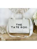 My Look Féminin sac en tissu "the tate bog" blanc,prêt à porter pour femme